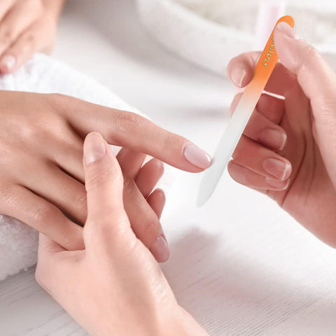 Sklenený pilník na nechty